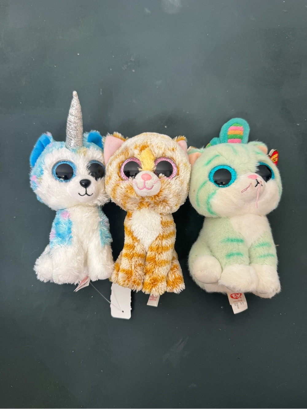 New With Tags TY Beanie Boo- Tabitha, Helena, Gumdrop